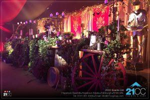 Medieval themed event by 21CC Events Ltd