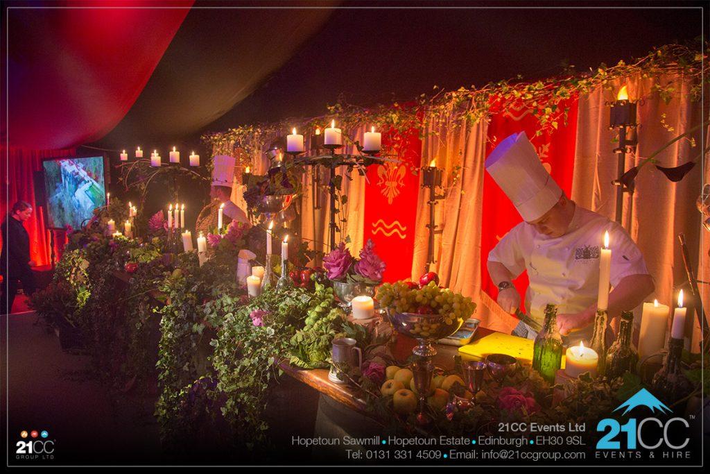 medieval dinner by 21CC Events Ltd