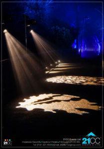 Scottish lighting by 21CC Events Ltd