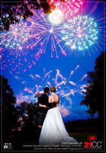 Wedding Fireworks Scotland by 21CC Fireworks Ltd