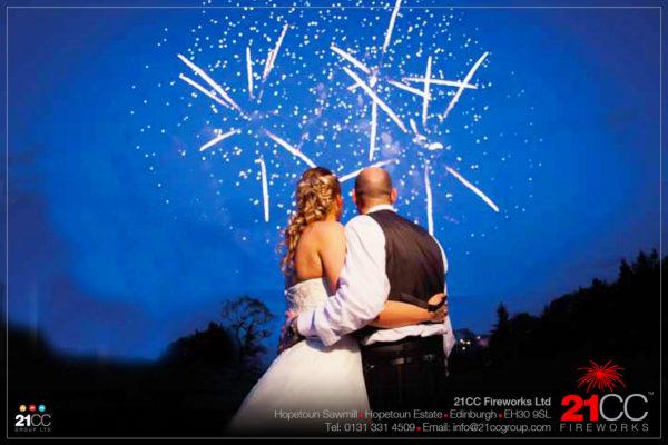 Wedding Fireworks Display With 21CC Fireworks