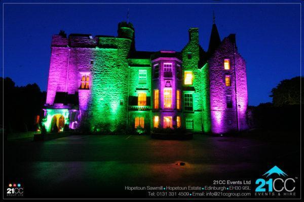 feature event lighting by 21CC Events