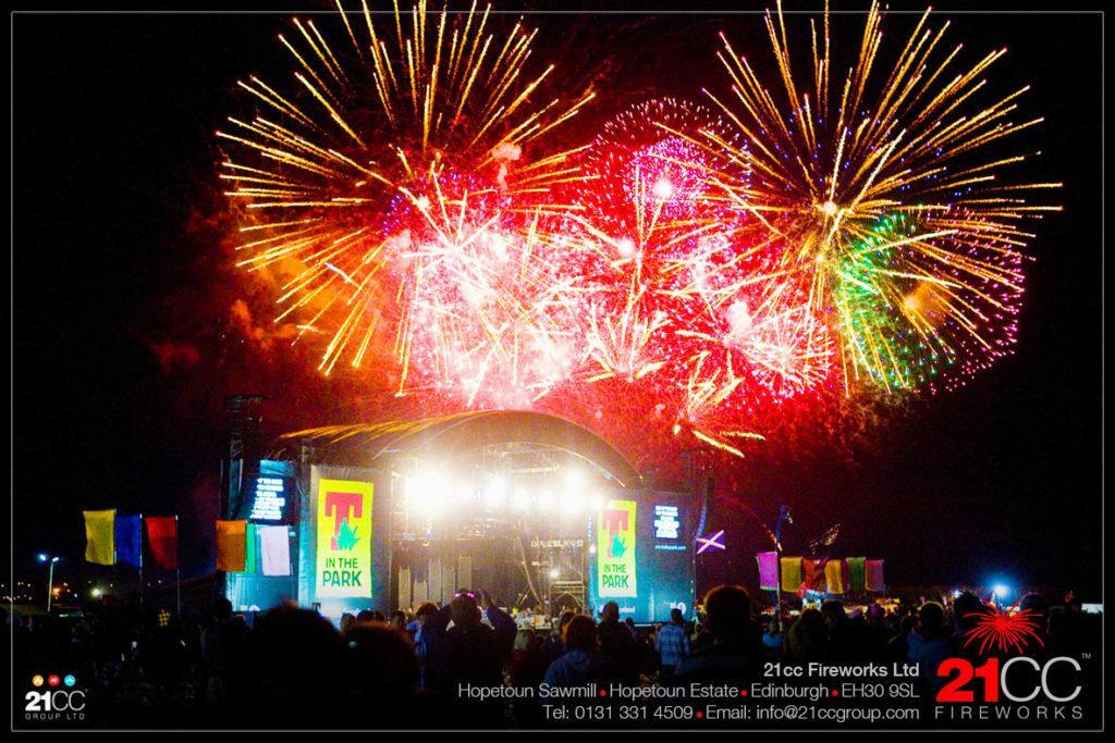 Festival fireworks by 21CC Fireworks Ltd
