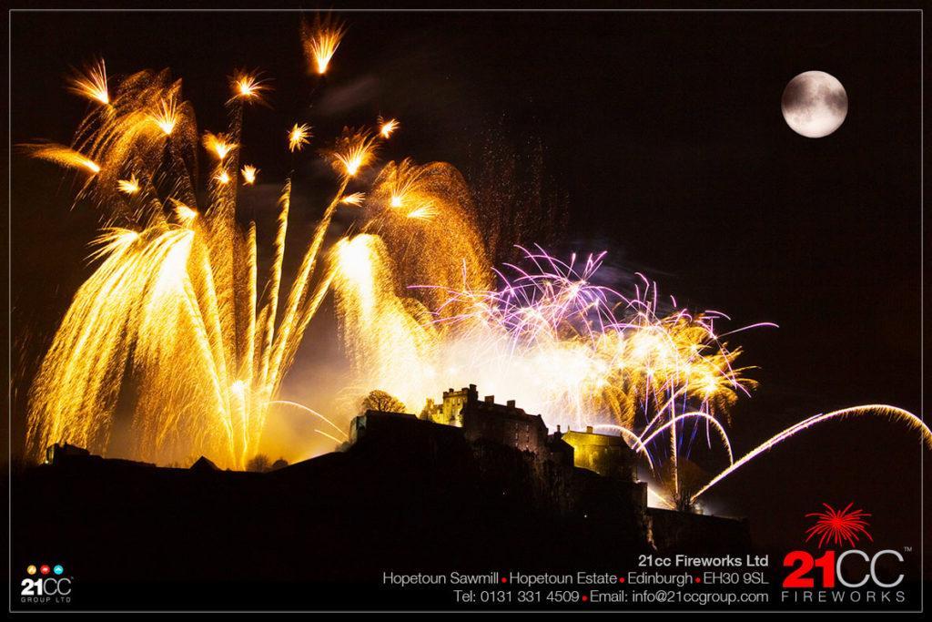 Homecoming Scotland Fireworks Display by 21CC Fireworks Ltd