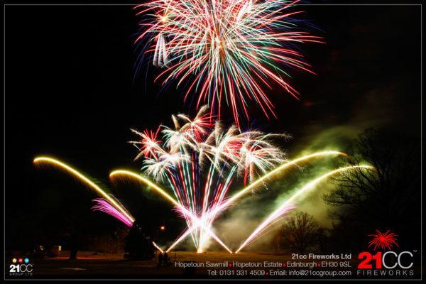 fireworks to music by 21CC Fireworks Ltd