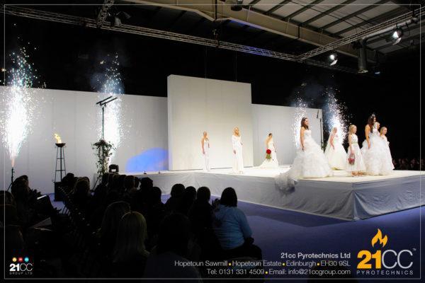 21cc Pyrotechnics for Fashion Shows