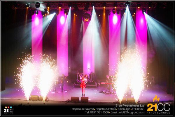 21cc Pyrotechnics for Stadiums and Concerts