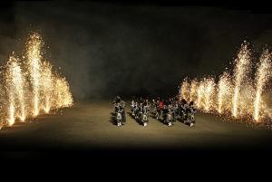 21cc pyrotechnics pipe band finale