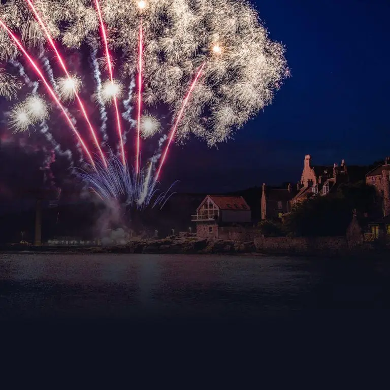 Firework Displays Over Water