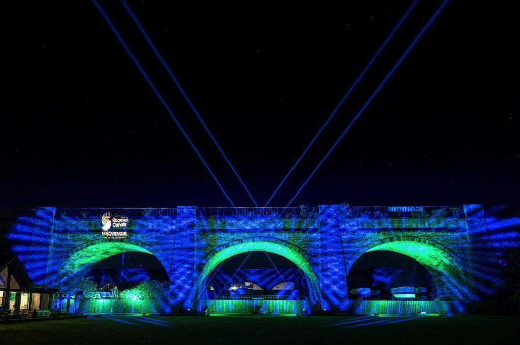 21CC Productions produced and delivered nationwide landmark illuminations for Scottish Canal’s celebratory programme of events highlighting the 200-year anniversaries of the Union and Caledonian Canals