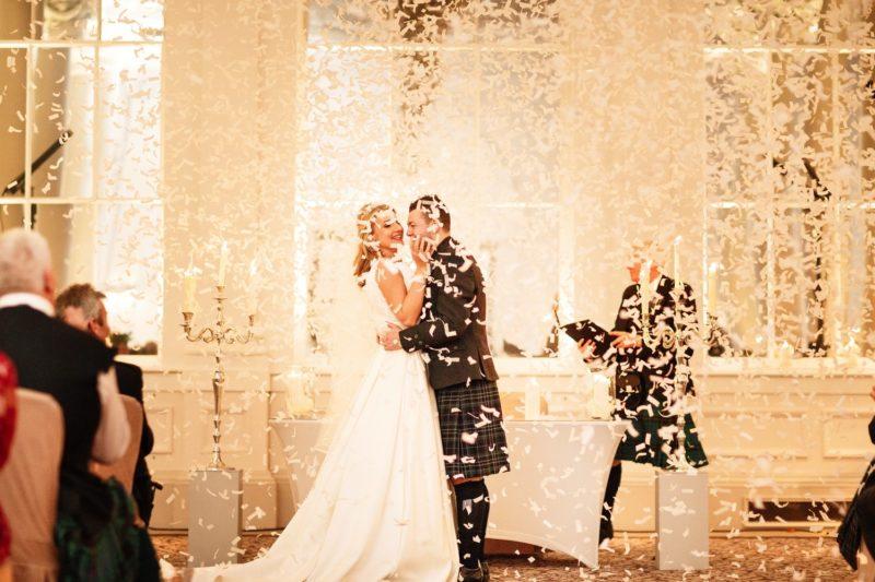 Pyrotechnics and special effects for weddings