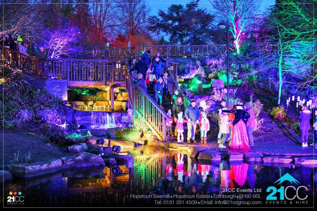lighting event by 21CC Events Ltd