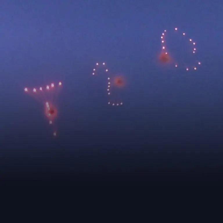 Skywriting Fireworks
