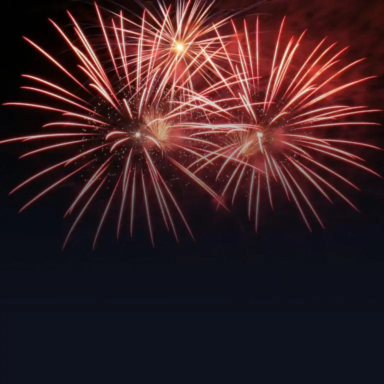 Ash Scattering Fireworks