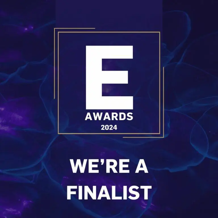 We're a finalist