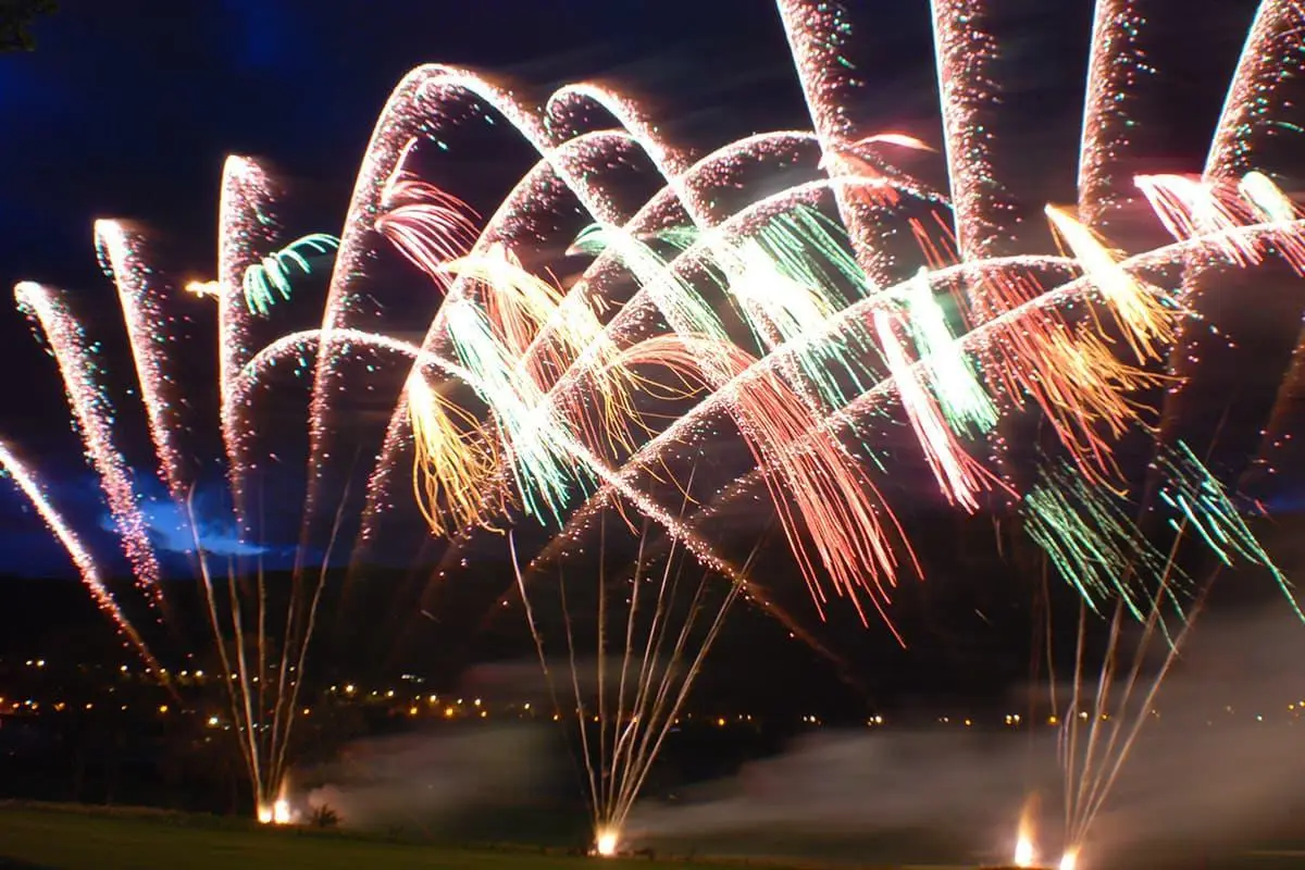 Low Noise Fireworks